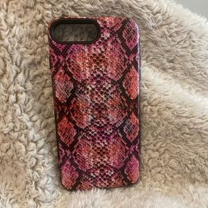 iphone 8 plus snake print phone case